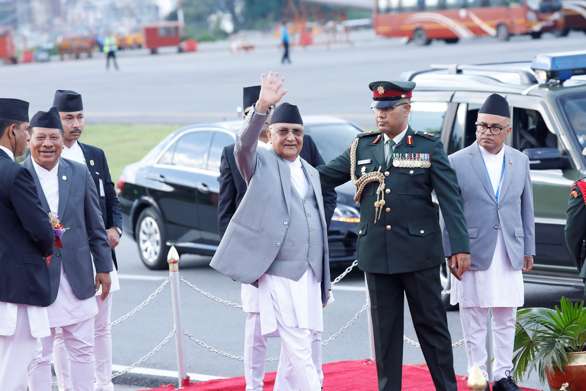 राष्ट्रसङ्घीय सम्मेलनमा सहभागी हुन प्रधानमन्त्री ओली स्पेन प्रस्थान