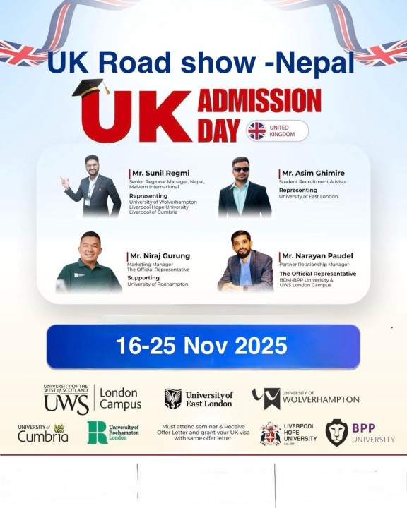 UK Education Road Show Empowers Thousands of Nepali Students Across Major Cities