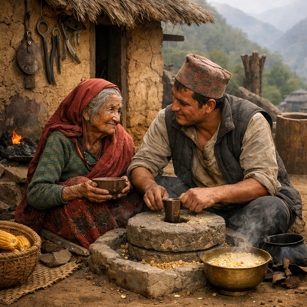 कविता : 'डम्मरेकी आमा'
